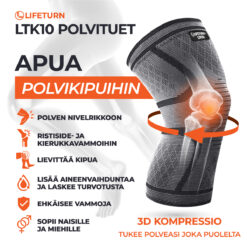 Lifeturn LTK10 polvituet 3D kompressio