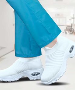 Sairaanhoitajan valkoiset kengät
