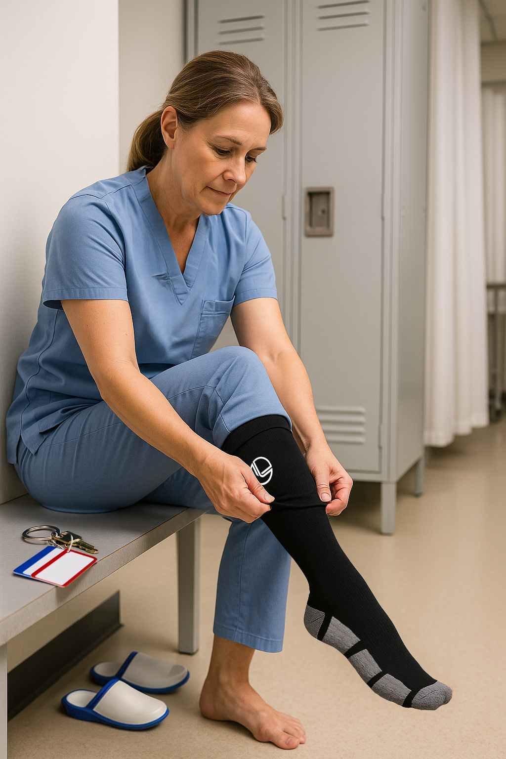 LTCS10 tukisukat sairaanhoitaja