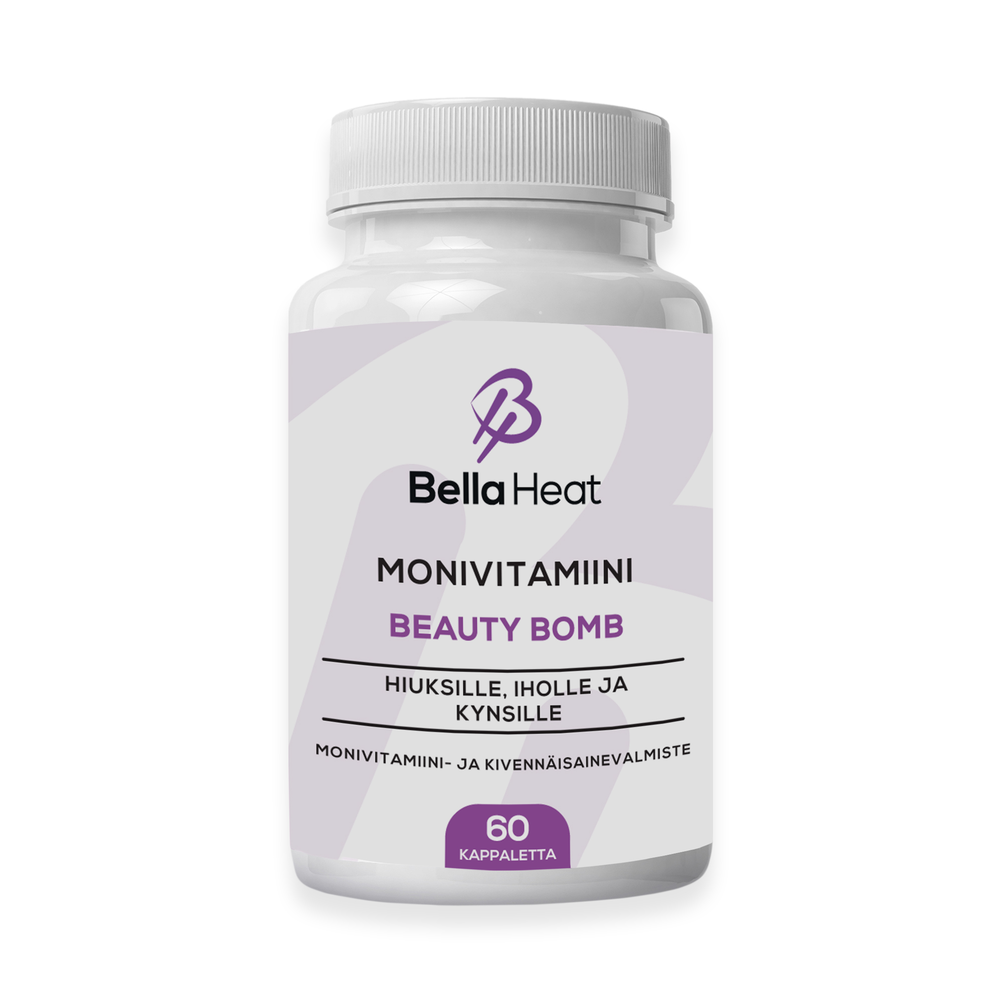 Bella Heat Beauty Bomb monivitamiini hiuksille, iholle ja kynsille.