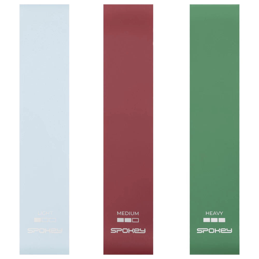 LT00117 Spokey Flex set vastuskuminauhat 3 kpl, 50 cm