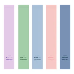 LT00118 Spokey Artio vastuskuminauhat 5 kpl, 60 cm